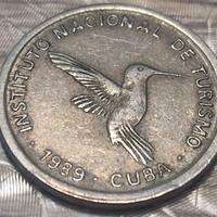 MONETA 10 CENTAVOS 1989 CUBA