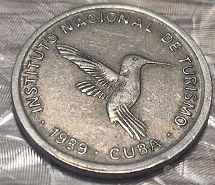 MONETA 10 CENTAVOS 1989 CUBA