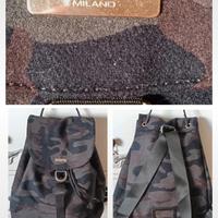 Zaino mimetico Lana Paolo Pecora Milano