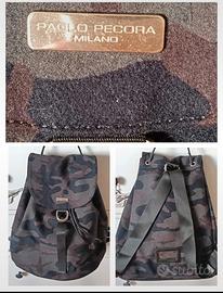 Zaino mimetico Lana Paolo Pecora Milano