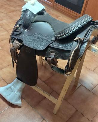 Sella monta Americana da 16"