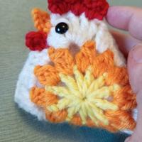 Gallinella decorativa primaverile