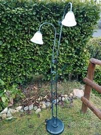 Lampada piantana stile liberty