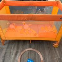 Lettino da viaggio / box Giordani con materassino