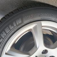 Cerchi 5x110 + Michelin 195/55 R15 M+S