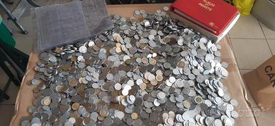 lotto 18 kg monete repubblica italiana 