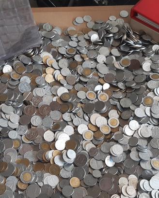 lotto 18 kg monete repubblica italiana 