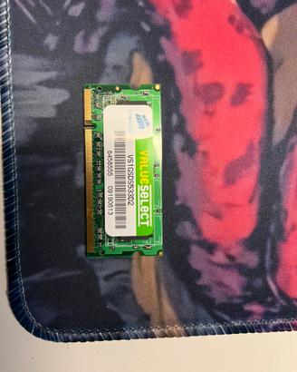 RAM PER PORTATILE 1GB DDR2