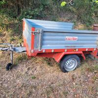 Rimorchio leggero 330 kg 160x130 ribaltabile Rieti