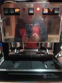 macchina caffè a cialde due gruppi