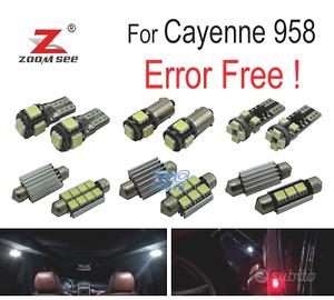 KIT 19 LAMPADE LED INTERNE PER PORSCHE CAYENNE 958