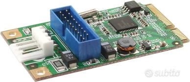InLine Controller Mini-PCIe USB 3.0 Host 2 Porte