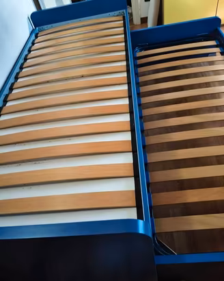 Letto singolo piu letto estraibile
