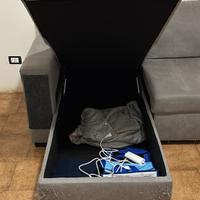 Divano 4 posti con penisola