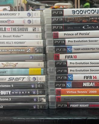 Collezione 28 Giochi originali PlayStation 3 Ps3
