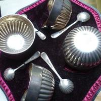 Salierine in argento - Londra 1894