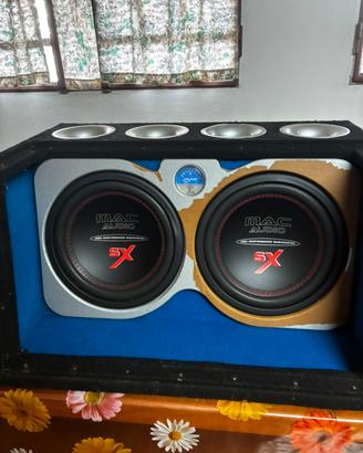 Subwoofer 2x800 watt della MAC AUDIO