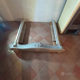 Cornice camino in marmo Bardiglio700