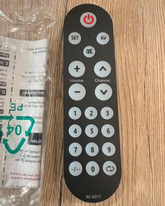 Telecomando universale grandi pulsanti TV anziani