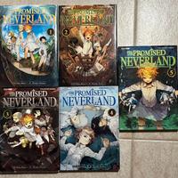 Manga The promise neverland - vol. da 1 a 5