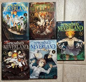 Manga The promise neverland - vol. da 1 a 5