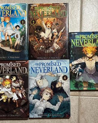 Manga The promise neverland - vol. da 1 a 5