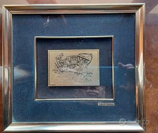 Raffaele Bocchetti serigrafia argento