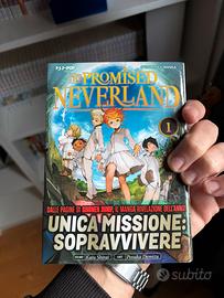 The Promised Neverland completa 1-20 +  notebook