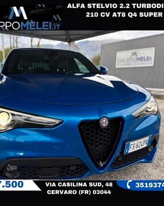 Alfa Stelvio 2.2 Turbodiesel 210 CV AT8 Q4 Super