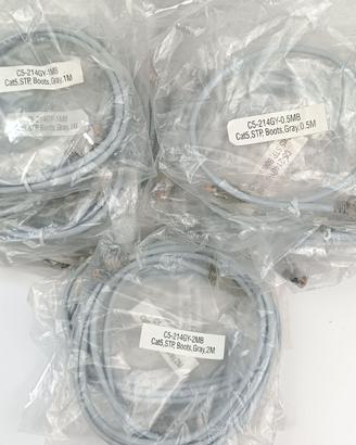 Stock 35 Cavi Ethernet Cat.5 NUOVI - Misure miste