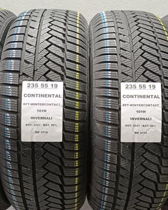 4 GOMME 235 55 19 CONTINENTAL RFT INV RIF3774