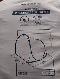 tenda parasole decathlon 2 seconds xl fresh