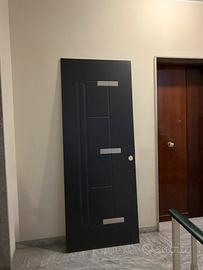 Pannello porta blindata antracite + spioncino