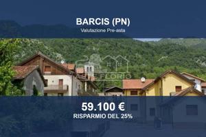 Immobile in asta di 111 m² con box auto a Barcis