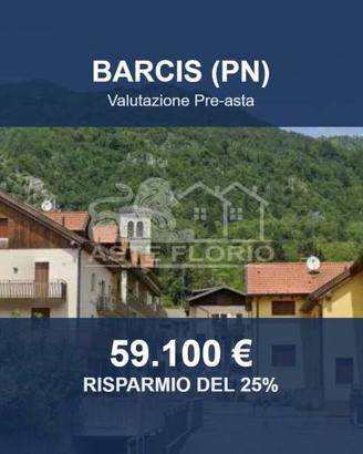 Immobile in asta di 111 m² con box auto a Barcis