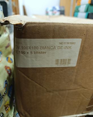 tovaglia di carta da tavolo bianco de-ink