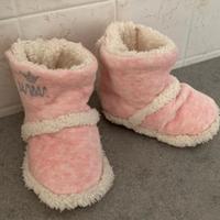 NUOVO - Babbucce pantofoline neonata 6-9 mesi
