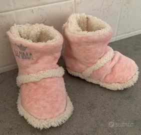 NUOVO - Babbucce pantofoline neonata 6-9 mesi