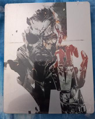cover gioco sigillata ps4 in metallo METAL GEAR 5