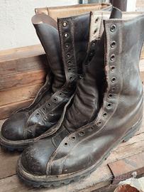 Scarponi in cuoio - per decorazione 