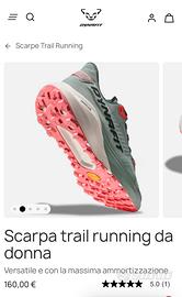 Scarpe trail donna Dynafit trail W numero 39