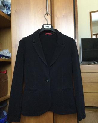 Giacca nera in cotone