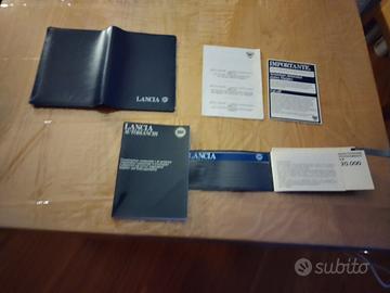 Portadocumenti Lancia beta coupe anni 80 originale