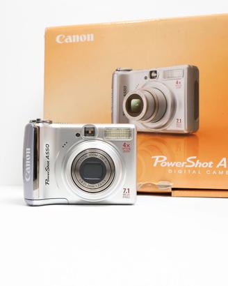 Canon PowerShot A550 Fotocamera Digicam CCD