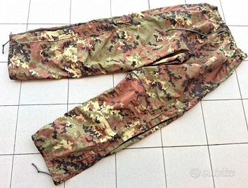 Pantaloni vegetati reversibili Alpini goretex tg.M
