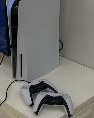 CONSOLE PS5 DISCO + 2 CONTROLLER + CUFFIE