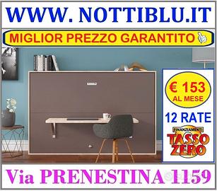 Letto a Scomparsa RUDY 1p&1/2 _ 12 rate da 153 €