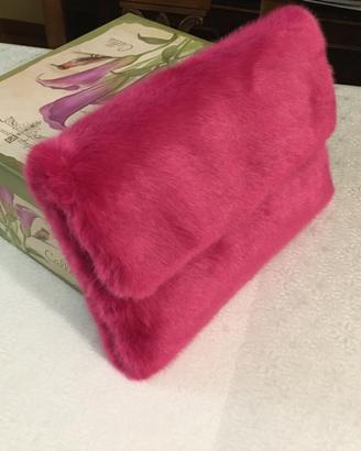 Pochette nuova in ecopelliccia