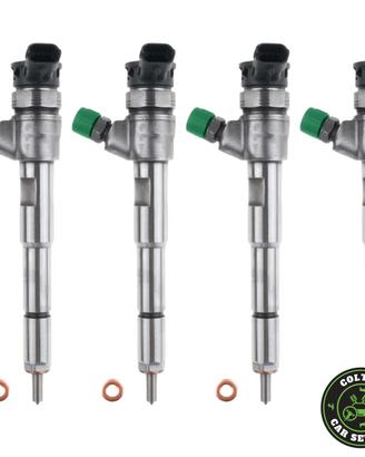 4 INIETTORI BOSCH 0445110938 FIAT 500X 500L TIPO D
