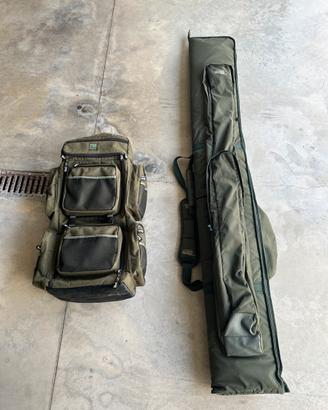 Portacanne e zaino Carpfishing